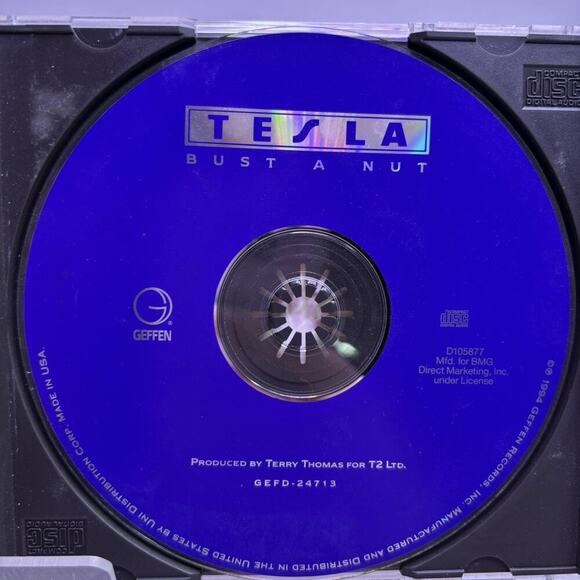 Psychotic Supper by Tesla (CD, 1991) - Picture 4 of 5